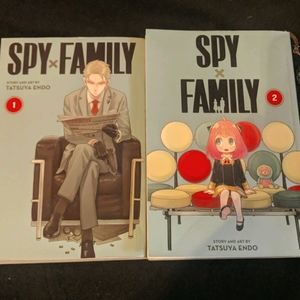 Spy x family volumes one and two